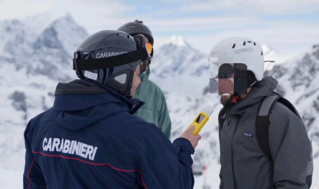 Casco, alcol e velocità: multe sulle piste da sci del Vco