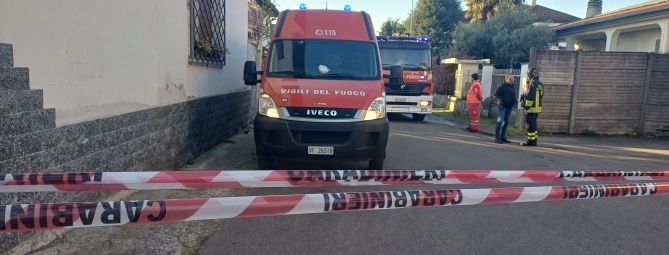 Alba di fuoco, paura a Canegrate