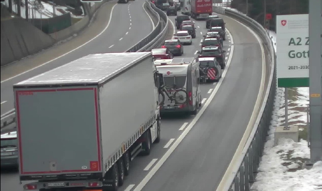 Svizzeri e tedeschi in Italia: San Gottardo in tilt