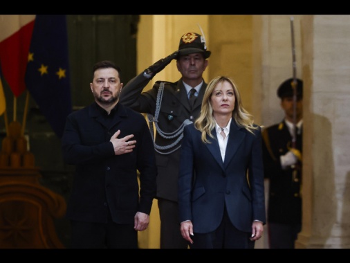 Meloni, sempre al fianco di Kiev, in gioco anche la sicurezza Ue