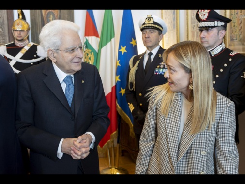 Messaggio di Mattarella a Meloni, indignato per parole Solovyov