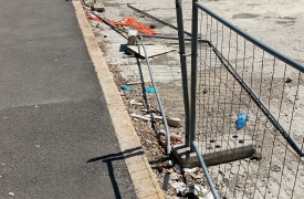 «Largo Flaiano, zero verde e rifiuti»