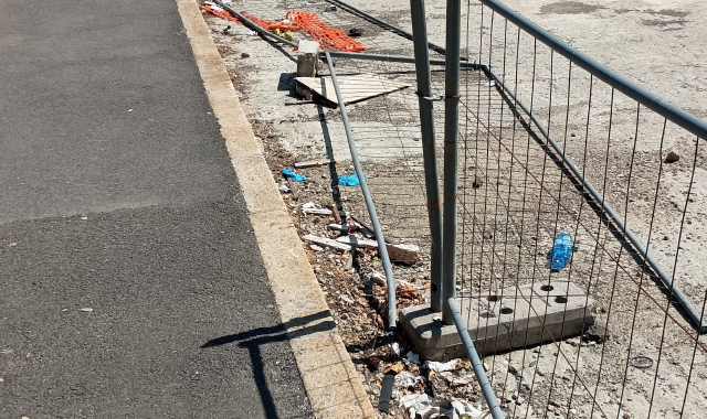 «Largo Flaiano, zero verde e rifiuti»