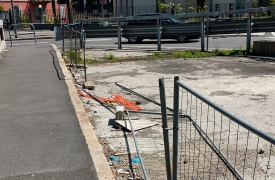 Largo Flaiano, Lega all’attacco: «Rifiuti e incuria»