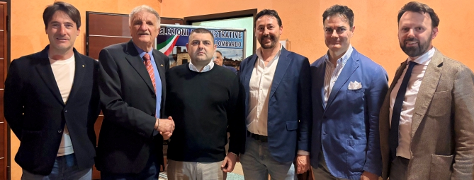 «Facciamo ripartire la città»: centrodestra unito con Pezzotta