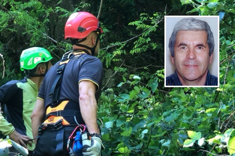 Magnago piange Roberto Crosta, il 71enne caduto in bici nel dirupo