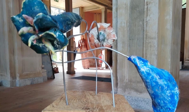 La mostra di Sonia Ranza allestita nella chiesetta di San Giovanni