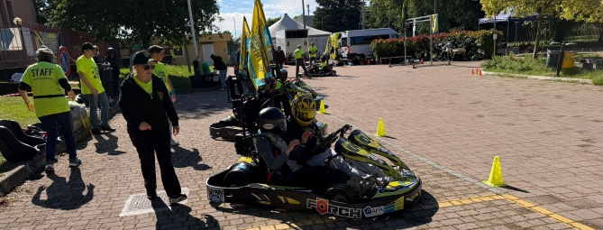 “Go Kart Terapia” a Ferno, una mattinata per abbattere le barriere