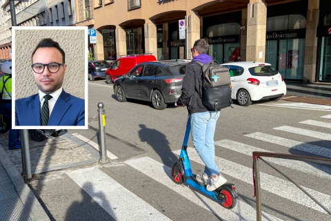 Monopattino: casco e targa. «Ora i controlli»