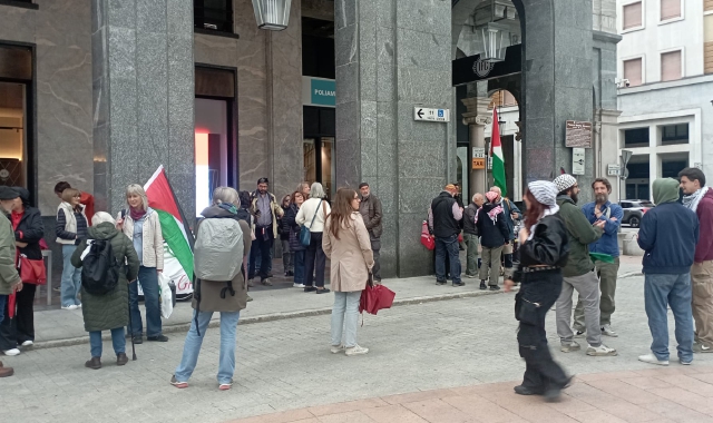 “Da Varese a Gaza”, in piazza a sostegno della Flotilla