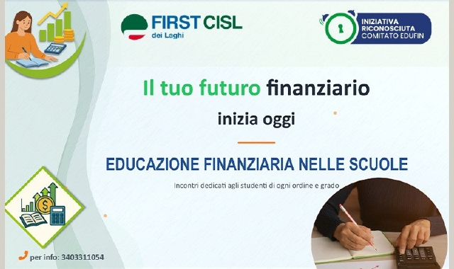 «Educhiamoli alla finanza»: impegno di qualità della First Cisl per i giovani
