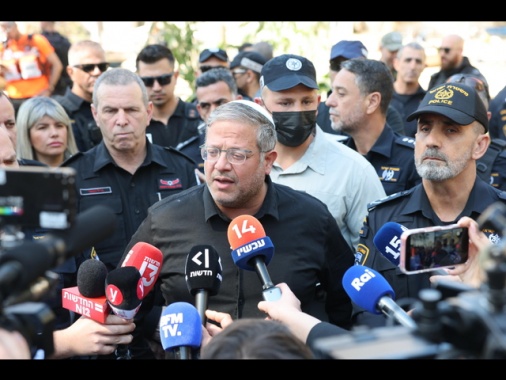 Ben Gvir replica a ministro Esteri Israele, 'noi non porgiamo l'altra guancia'