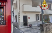 Fagnano Olona: fiamme in casa