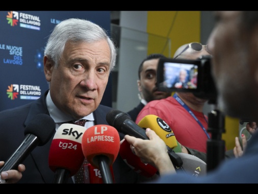 Tajani, 'in contatto con tutti i ministri Ue per le sanzioni a Ben-Gvir'