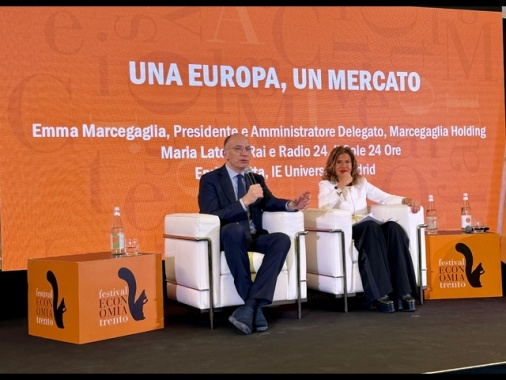 Marcegaglia, 'Fermare il declino, l'Europa agisca oggi. I giovani alzino la voce'