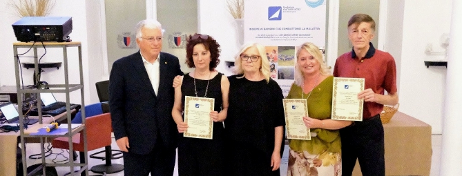 Tre Giacomini d’oro per i 20 anni della Fondazione Ascoli