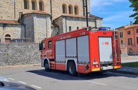 Surriscaldamento e fumo al Del Ponte. Ma l’allarme rientra subito