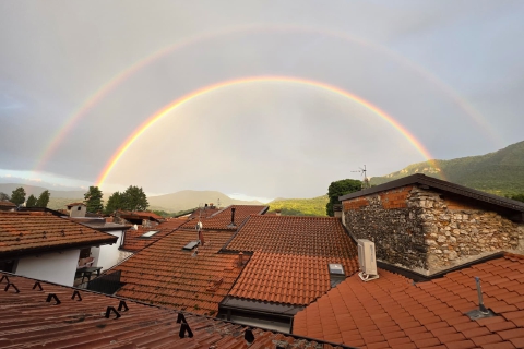 Varese: rovescio e arcobaleno