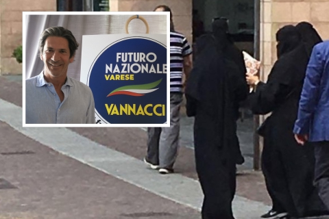 «Burqa da vietare, riprendiamoci Varese»